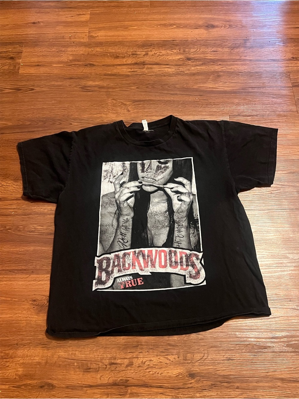 Backwoods graphic T-shirt Pro club heavy weight T-shirt size XL - Picture 2 of 8